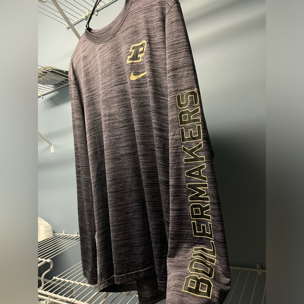 Nike Tee Dri-Fit Long Sleeve Purdue Boilermakers